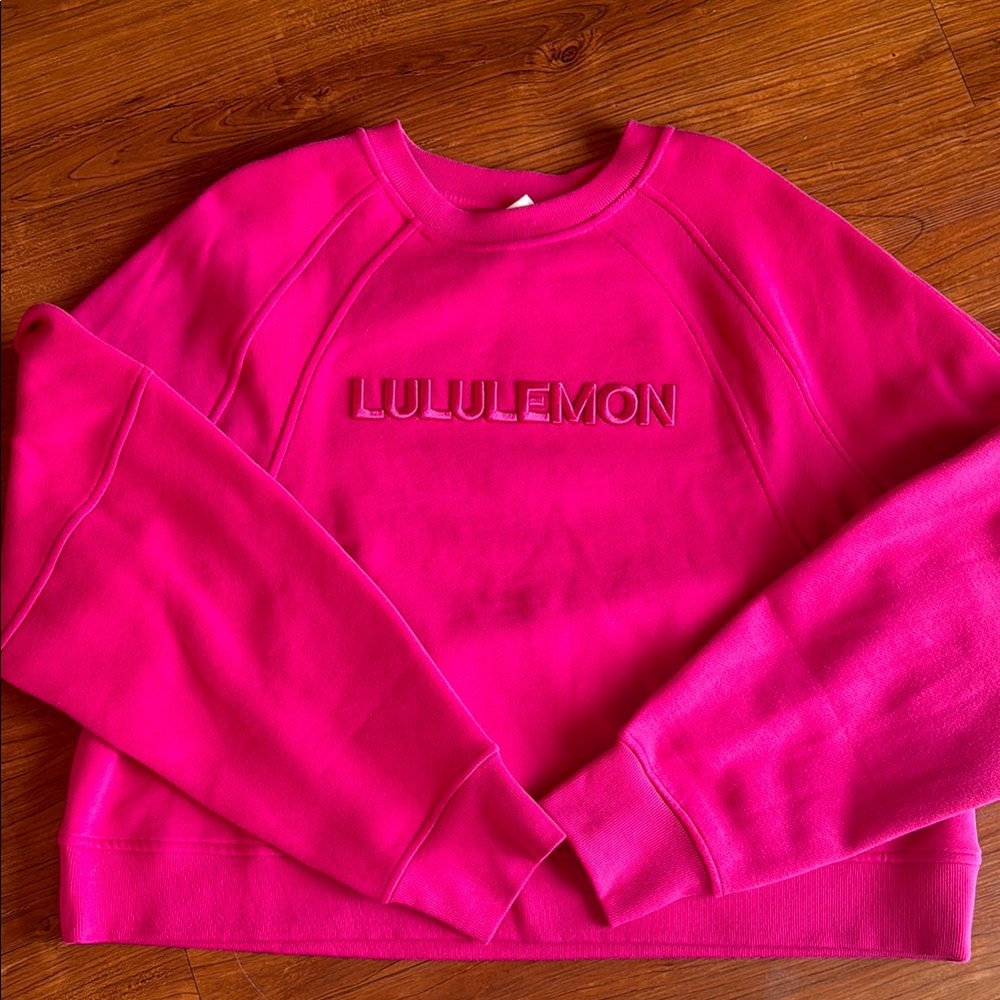 lululemon athletica Women's Scuba Oversized Pullover Hot pink Xl/XXL